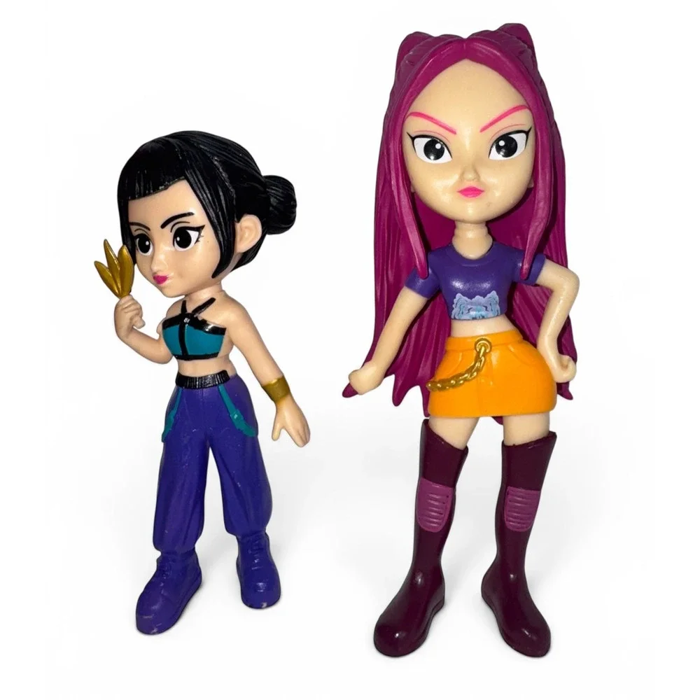 KPOP Demon Hunters Mira Rumi Figure Lot of 3 Netflix Loose Dolls